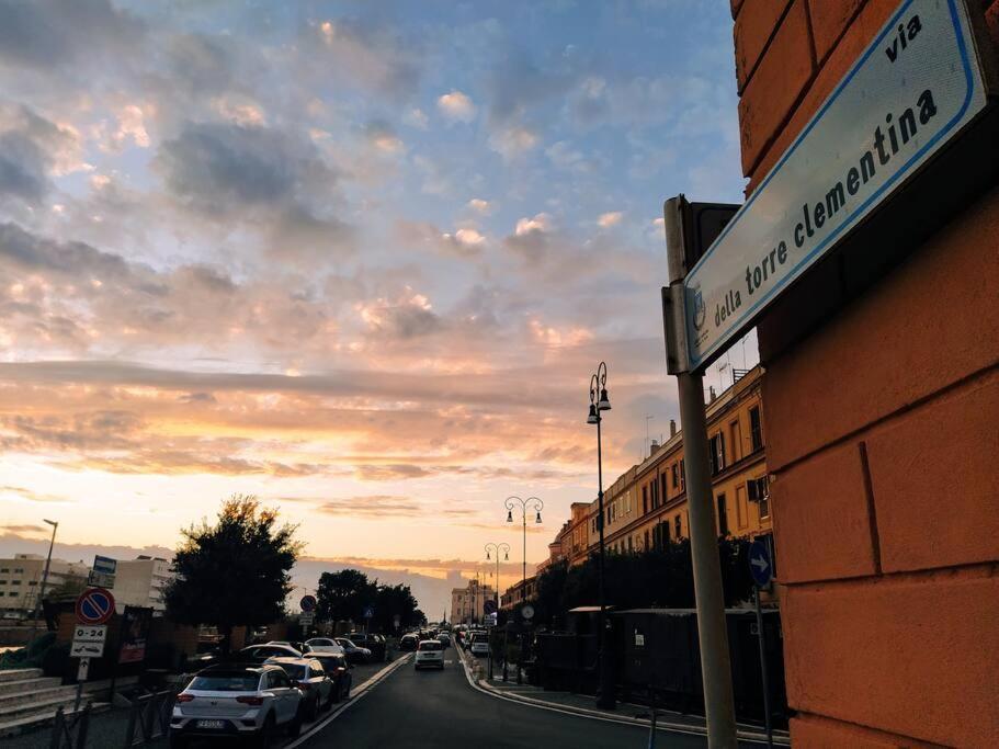 Ferienwohnung Casa Degli Alberi Fiumicino Exterior foto